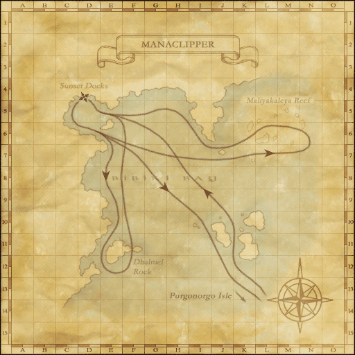 Zone map with spawn area overlay