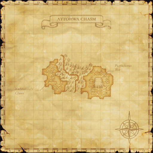 Zone map with spawn area overlay