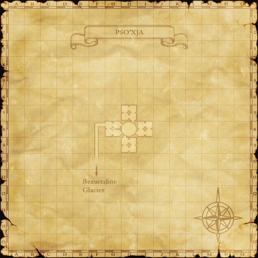 Zone map with spawn area overlay