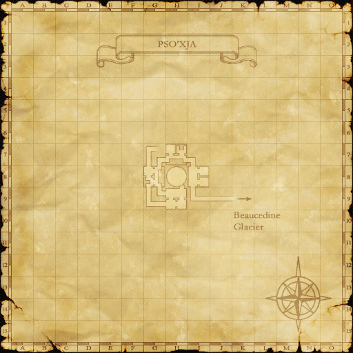 Zone map with spawn area overlay