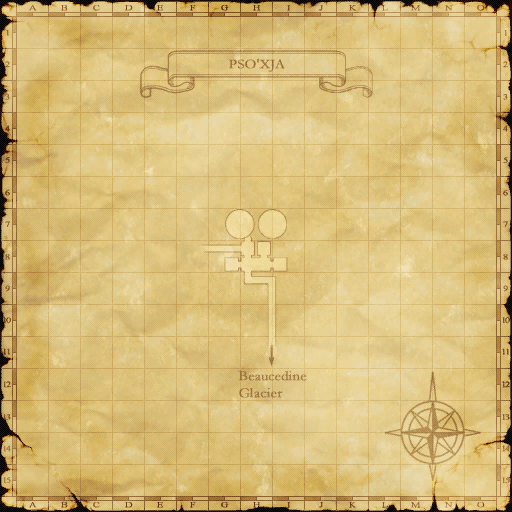 Zone map with spawn area overlay