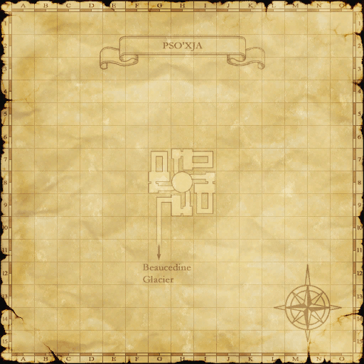 Zone map with spawn area overlay
