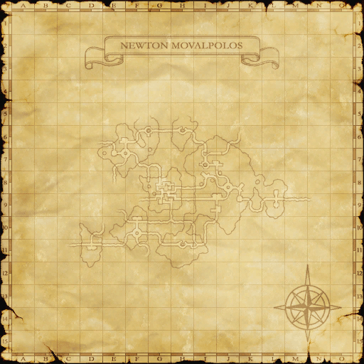 Zone map with spawn area overlay