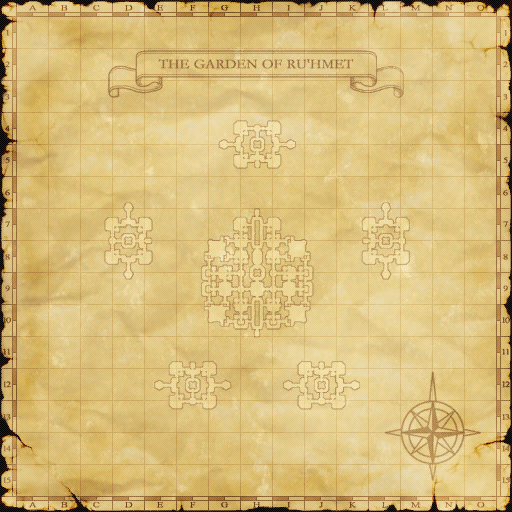 Zone map with spawn area overlay