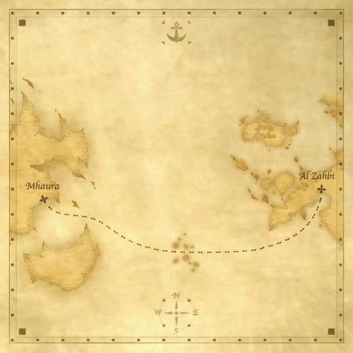 Zone map with spawn area overlay