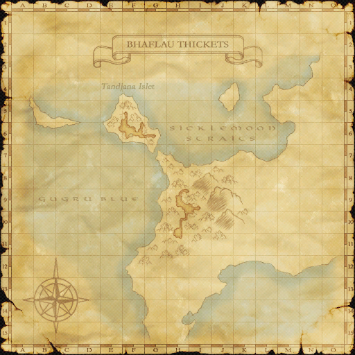 Zone map with spawn area overlay