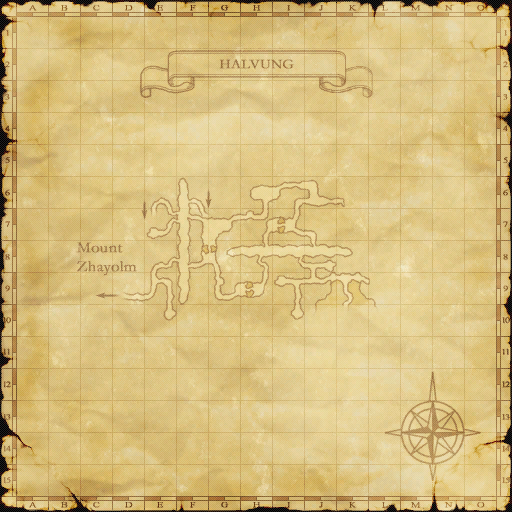 Zone map with spawn area overlay