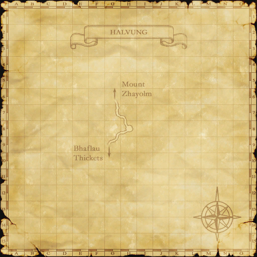 Zone map with spawn area overlay