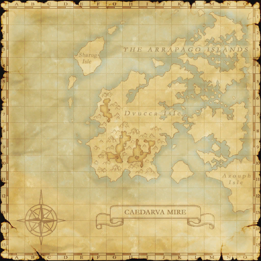 Zone map with spawn area overlay