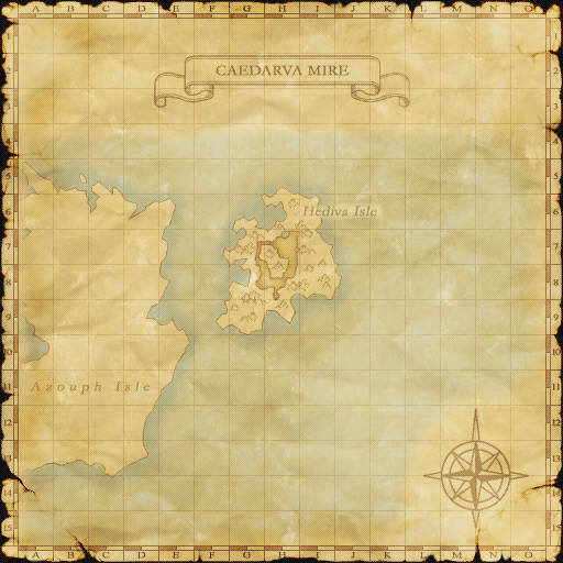 Zone map with spawn area overlay