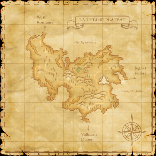 Zone map with spawn area overlay