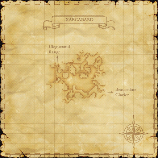 Zone map with spawn area overlay