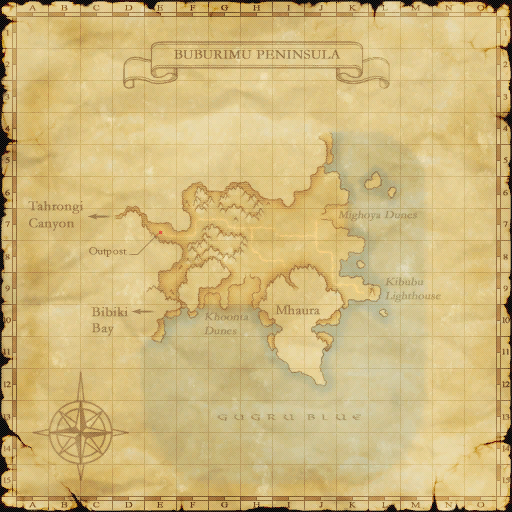 Zone map with spawn area overlay