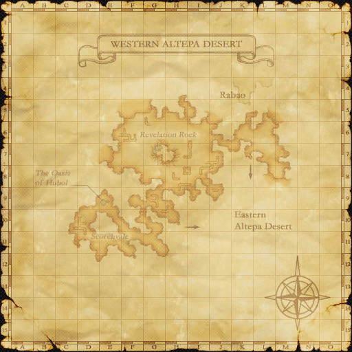 Zone map with spawn area overlay