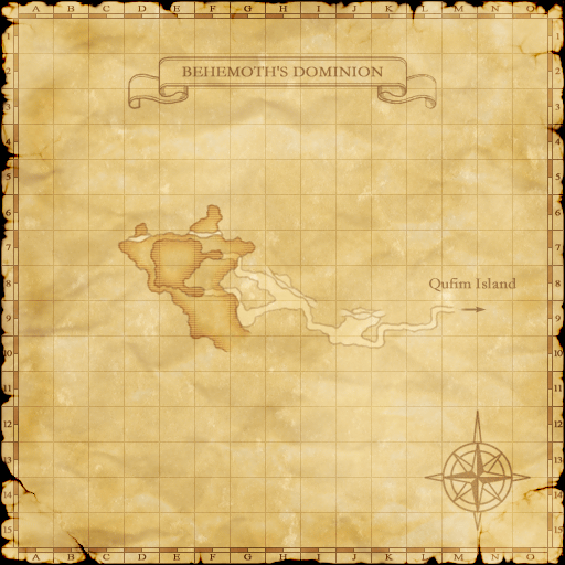 Zone map with spawn area overlay