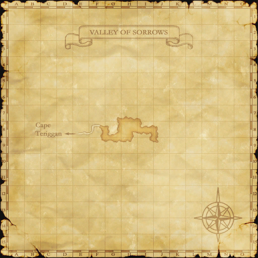 Zone map with spawn area overlay