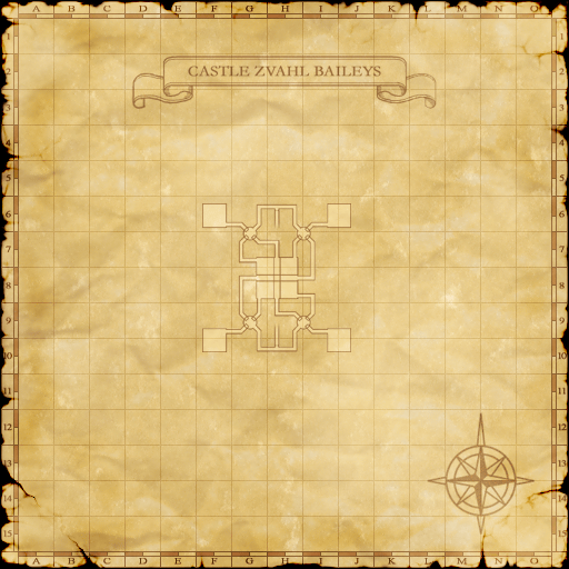 Zone map with spawn area overlay