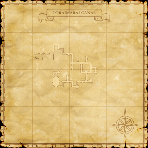Zone map with spawn area overlay
