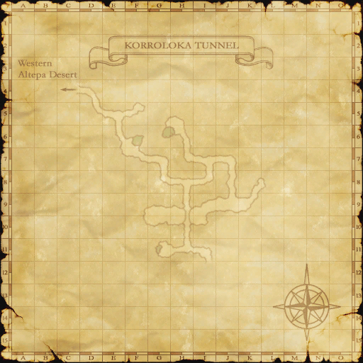 Zone map with spawn area overlay