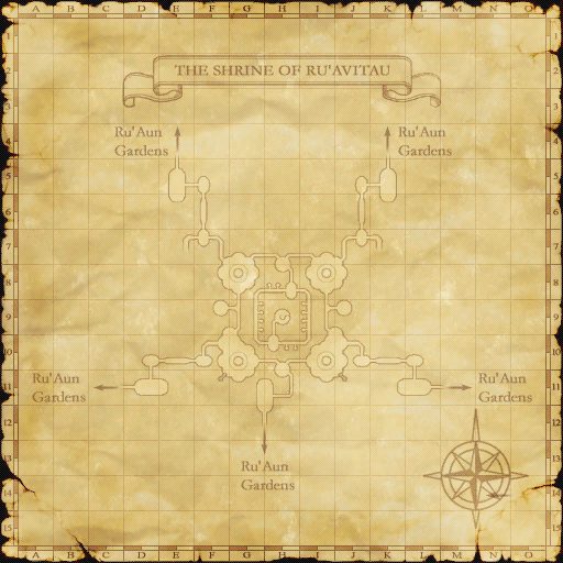 Zone map with spawn area overlay