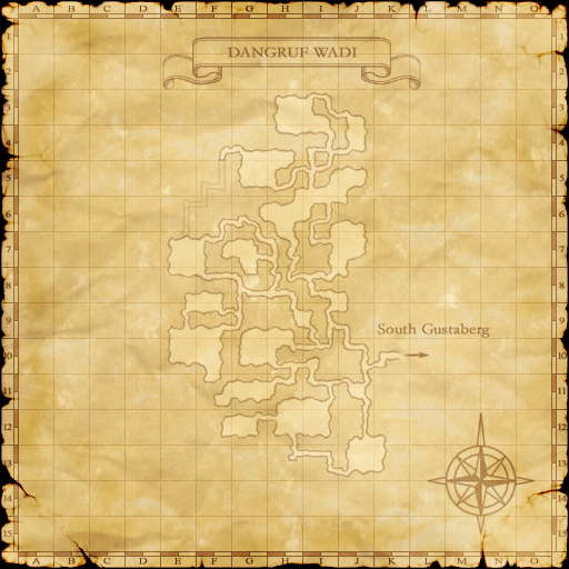 Zone map with spawn area overlay