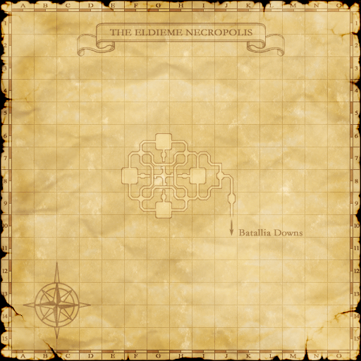 Zone map with spawn area overlay