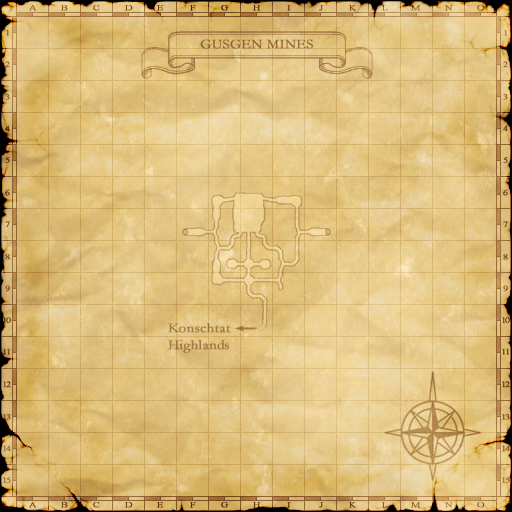 Zone map with spawn area overlay
