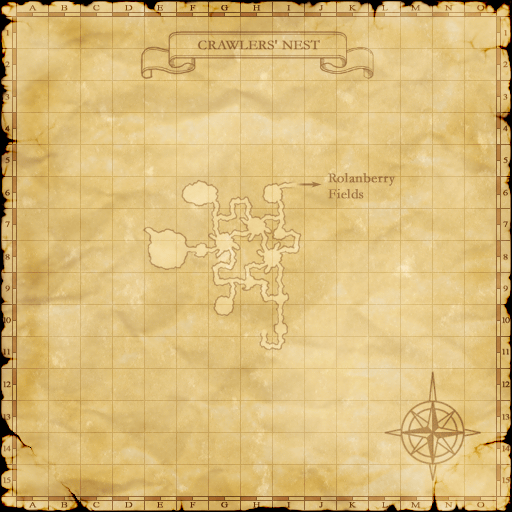 Zone map with spawn area overlay