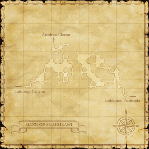 Zone map with spawn area overlay