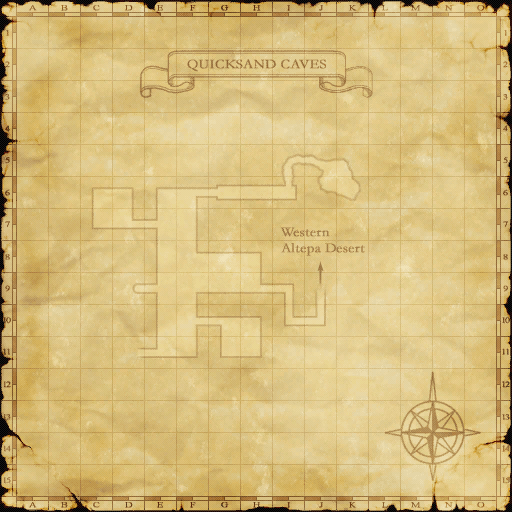 Zone map with spawn area overlay