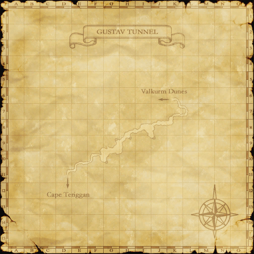 Zone map with spawn area overlay